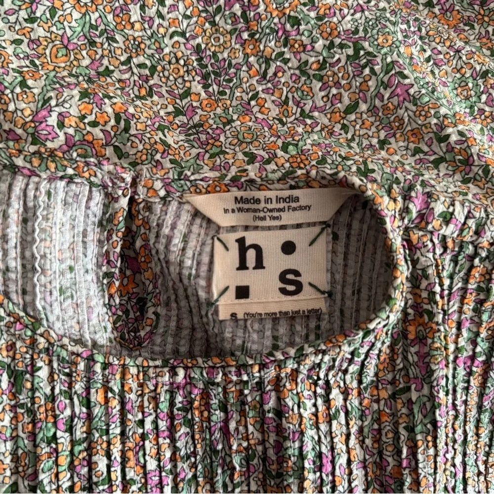 Harper Sage Women’s Kaleidoscope Blouse- Lavender Ochre - Picture 2 of 15